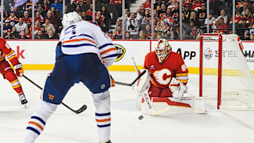 Edmonton Oilers v Calgary Flames