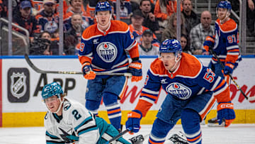San Jose Sharks v Edmonton Oilers
