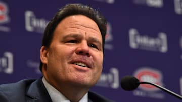 Montreal Canadiens Press Conference With Jeff Gorton
