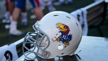 Kansas football helmet