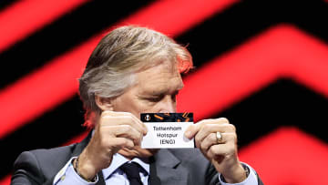 Spurs' name being drawn out in Friday's Europa League draw