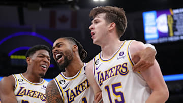 Rui Hachimura, D'Angelo Russell and Austin Reaves are all possible trade chips that the Lakers might cash in before February's deadline.