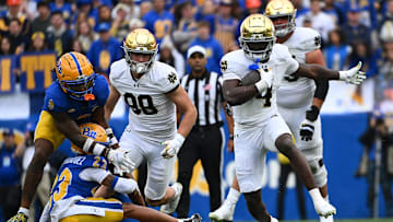 Notre Dame running back Jeremiyah Love