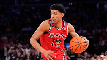 Big East Basketball Tournament - Semifinals; St. John's basketball forward RJ Luis