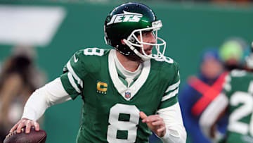 NY Jets quarterback Aaron Rodgers