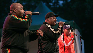 The Cold Crush Brothers at the "Wild Style" 25th Anniversary Reunion, Central Park 2007