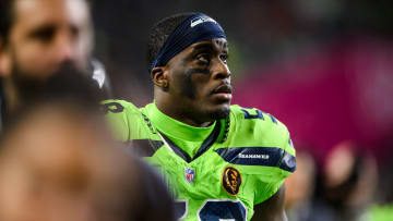 Derick Hall of the Seattle Seahawks
