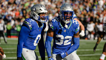 Jerrick Reed of the Seattle Seahawks