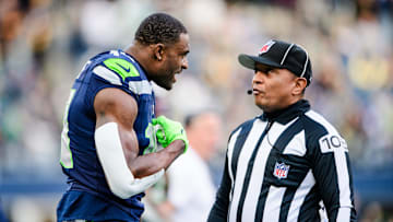 DK Metcalf with the Seattle Seahawks
