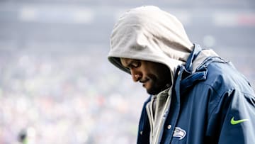 DK Metcalf with the Seattle Seahawks