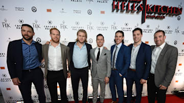 Chef Gordon Ramsay Marks The Opening Of The First-Ever Hell's Kitchen Restaurant At Caesars Palace