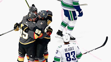 Vancouver Canucks v Vegas Golden Knights - Game One