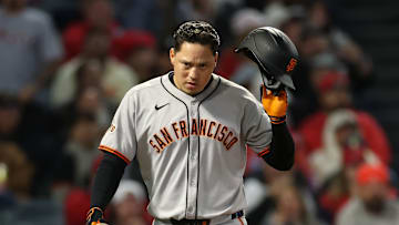 San Francisco Giants v Los Angeles Angels