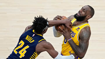 Los Angeles Lakers v Indiana Pacers