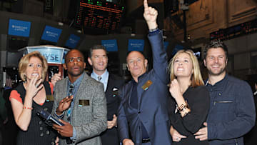 Cast Of "Psych" Rings The New York Stock Exchange Opening Bell