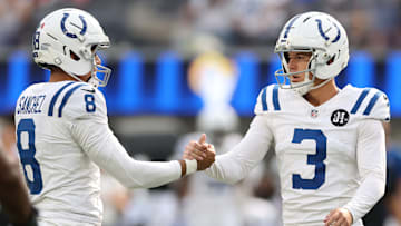 Spencer Shrader of the Indianapolis Colts