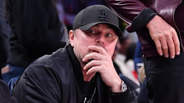 Celebrities At The Los Angeles Lakers Game