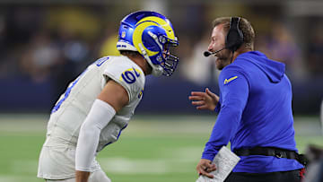Minnesota Vikings v Los Angeles Rams, Sean McVay, Matthew Stafford