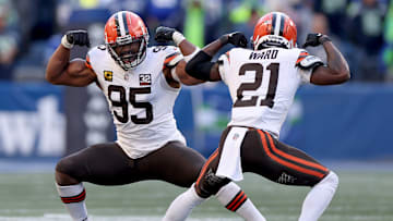 Cleveland Browns Myles Garrett, Denzel Ward