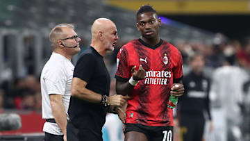 Pioli e Leao