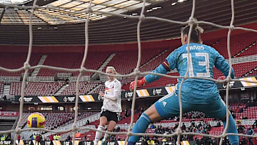 Hier traf Lea Schüller zum 1:1 gegen Spanien