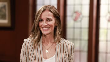 "Episode #9342" -- Coverage of the CBS Original Daytime Series THE BOLD AND THE BEAUTIFUL, scheduled to air on the CBS Television Network. Pictured: Rebecca Budig as Dr. Taylor Hayes. Photo: Sonja Flemming/CBS ©2024 CBS Broadcasting, Inc. All Rights Reserved.