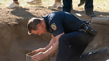 9-1-1 - ÒConfessionsÓ - When a toddler falls down a pipe and becomes trapped, the 118 must rely on more than their skills to rescue him. Meanwhile, old wounds are opened when members of the 118 race to the aid of a man dealing with a divorce. THURSDAY, NOV. 7 (8:00-9:00 p.m. EDT) on ABC. 
PETER KRAUSE