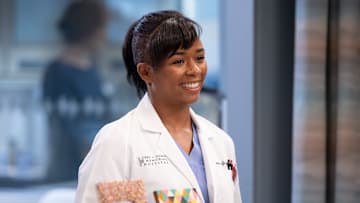 GREY’S ANATOMY - “Sometimes I Feel Like a Motherless Child” - Jo navigates a challenging case with a pregnant mother, while Blue and Jules care for a diabetic patient. Meanwhile, Simone treats a patient with a surprising revelation. THURSDAY, NOV. 6 (10:00-11:00 p.m. EST) on ABC. (Disney/Bahareh Ritter) 
ALEXIS FLOYD