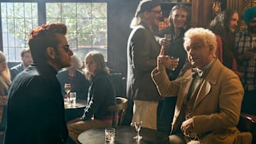 David Tennant (Crowley), Michael Sheen (Aziraphale)