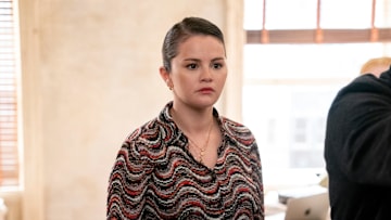 ONLY MURDERS IN THE BUILDING - “My Best Friend’s Wedding” - The final answers to our season are revealed - but not before the trio faces mortal danger and an Arconia wedding. (Disney/Patrick Harbron)
SELENA GOMEZ