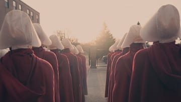 THE HANDMAID'S TALE - “Exodus” - June and Moira execute their dangerous plan. Serena makes a big commitment. (Disney/Steve Wilkie)
THE HANDMAID’S TALE