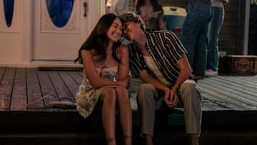 Belly (Lola Tung) and Jeremiah (Gavin Casalegno) in THE SUMMER I TURNED PRETTY Photo: Erika Doss © AMAZON CONTENT SERVICES LLC