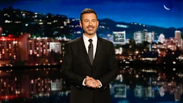 JIMMY KIMMEL LIVE! - "Jimmy Kimmel Live!" airs every weeknight at 11:35 p.m. EDT and features a diverse lineup of guests that include celebrities, athletes, musical acts, comedians and human interest subjects, along with comedy bits and a house band. (ABC/Randy Holmes)