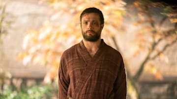 “SHOGUN” -- "Servants of Two Masters" -- Episode 2 (Airs February 27) Pictured: Cosmo Jarvis as John Blackthorne. CR: Katie Yu/FX