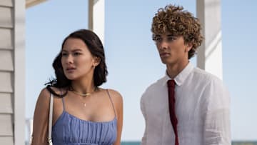 Belly (Lola Tung) and Jeremiah (Gavin Casalegno) in THE SUMMER I TURNED PRETTY Photo: Erika Doss © AMAZON CONTENT SERVICES LLC