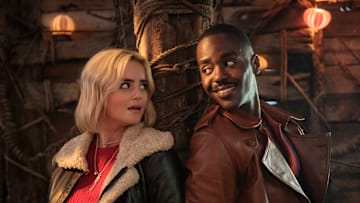 The Doctor (Ncuti Gatwa) and Ruby Sunday (Millie Gibson) in Doctor Who.
