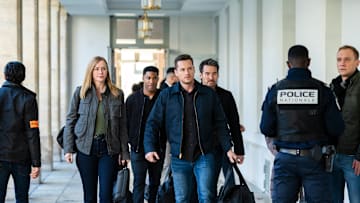 “The Kill Floor” – A member of the Fly Team goes missing as the hunt for Greg Csonka continues in Paris. Meanwhile, Vo’s life hangs in the balance after being shot, on FBI: INTERNATIONAL, Tuesday, Jan. 28 (9:00-10:00 PM, ET/PT) on the CBS Television Network, and streaming on Paramount+ (live and on-demand for Paramount+ with SHOWTIME subscribers, or on-demand for Paramount+ Essential subscribers the day after the episode airs)*. Pictured (L-R): Eva-Jane Willis as Europol Agent Megan “Smitty”