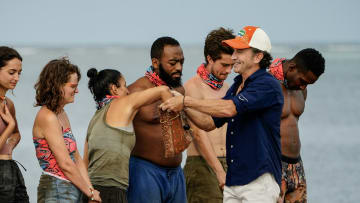 “Episode Several” – A rogue vote at the last tribal council launches a blame game throughout camp. Players must keep their balance to keep their game alive and win immunity. Then, castaways must decide between past loyalties and future strategies in one of the most important tribal councils of the season, on SURVIVOR, Wednesday, April 10 (8:00-9:30 PM, ET/PT) on the CBS Television Network, and streaming on Paramount+ (live and on demand for Paramount+ with SHOWTIME subscribers, or on-demand for