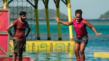 SURVIVOR 47 - Kishan Patel (left) and Aysha Welch (right) Wednesdays, on the CBS Television Network, and streaming on Paramount+* (live and on-demand for Paramount+ with SHOWTIME