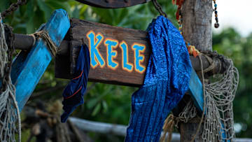 “Act One of a Horror Film” – SURVIVOR. Pictured (L-R): KELE Tribe. Plate. Plates Photo: Robert Voets/CBS ©2025 CBS Broadcasting, Inc. All Rights Reserved.