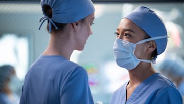 GREYÕS ANATOMY - ÒNight MovesÓ - Teddy and Owen plan a date night that gets derailed in more ways than one, while Jo struggles to do it all at home. Mika adds more to her plate to make up for taking time off to be with her sister, and Levi is faced with a monumental decision. THURSDAY, NOV. 7 (10:00-11:00 p.m. ET) on ABC.