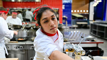 HELL'S KITCHEN: Contestant Magali in the HELL'S KITCHEN “Hell On Wheels” episode airing Thursday, Oct. 31 (8:00- 9:01 PM ET/PT) on FOX. CR: FOX. ©2024 FOX Media LLC.