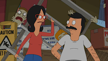 BOB'S BURGERS: A documentary film profiling world class archer Louise Belcher is interrupted by unexpected visitors in the "Fraud of the Dead: Docu-pocalypse" episode of BOB'S BURGERS airing Sunday, Dec 3 (9:00-9:30 PM ET/PT) on FOX. BOBS BURGERS © 2023 by 20th Television. Image Credit to Fox. 