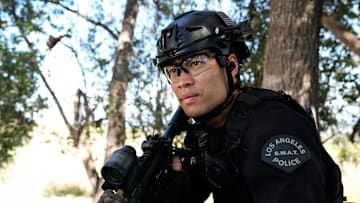 “Family Man” – The SWAT team faces off with a family of doomsday preppers barricaded inside their fortress of a home, and Deacon finds himself at the center of the storm. Also, Tan clashes with a reporter covering the situation and Powell grapples with meeting the child she gave up for adoption 18 years ago, on S.W.A.T., Friday, April 12 (8:00-9:00 PM, ET/PT) on the CBS Television Network, and streaming on Paramount+ (live and on demand for Paramount+ with SHOWTIME subscribers, or on demand for