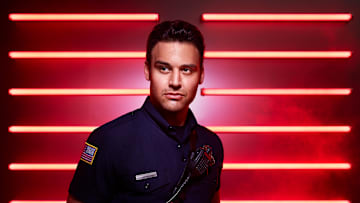 9-1-1 - ABC's "9-1-1" stars Ryan Guzman as Eddie Diaz. (Disney/Justin Stephens)