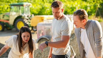 “Noble Rot” – Reenie gets Colter to take a case involving a woman missing from a high-end wellness retreat in Napa designed for CEOs, on the CBS Original series TRACKER, Sunday, Nov. 3 (8:00-9:00 PM, ET/PT) on the CBS Television Network, and streaming on Paramount+*(live and on-demand for Paramount+ with SHOWTIME subscribers, or on-demand for Paramount+ Essential subscribers the day after the episode airs)*. Michael Rady guest stars as Elliot, Reenie’s plus one for the retreat. Pictured: Fiona