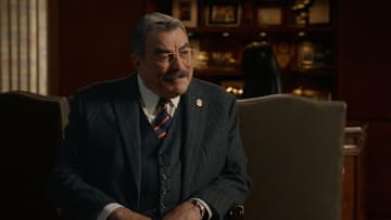 “Life Sentence” – The Reagans’ professional lives converge when an allegation of jury tampering against Erin intertwines with Danny and Baez’s homicide case and Eddie’s bond to a child murder witness; Frank clashes with his friend and confidant Archbishop Kearns over the death penalty; and when Jamie’s car is stolen, he joins forces with his nephew, Joe Hill, to recover it. Stacy Keach, Peter Hermann and Will Hochman guest star on the 14th season, part two premiere of BLUE BLOODS, Friday, Oct.