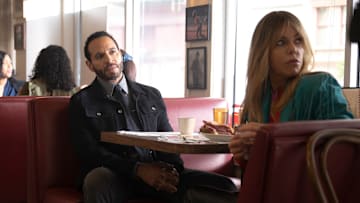 HIGH POTENTIAL - ÒChutes and MurdersÓ - A nanny is found bludgeoned to death in the park. Elsewhere, Morgan interferes when Elliot admits to not being invited to his classmateÕs party. TUESDAY, JAN. 21 (9:00-10:00 p.m. EST) on ABC. (Disney/Carlos Lopez-Calleja) 
DANIEL SUNJATA, KAITLIN OLSON