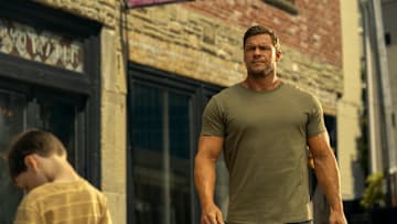 Alan Ritchson (Jack Reacher) in Reacher season 3 - Amazon Prime Video