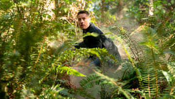 “Klamath Falls” – Colter Shaw, a lone-wolf survivalist who roams the country as a reward seeker, using his expert tracking skills to help private citizens and law enforcement solve all manner of mysteries while contending with his own fractured family. In the premiere episode, Colter’s handlers, Velma and Teddi Bruin, send him to Klamath Falls, Ore., to investigate the disappearance of 14-year-old Gil Brown who is suspected to have been taken by his birth dad with a criminal background. While